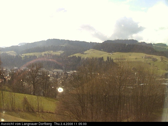 Webcam-Bild: Aussicht vom Dorfberg in Langnau 20080403-110500