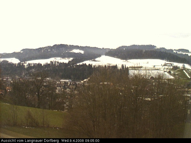 Webcam-Bild: Aussicht vom Dorfberg in Langnau 20080409-090500