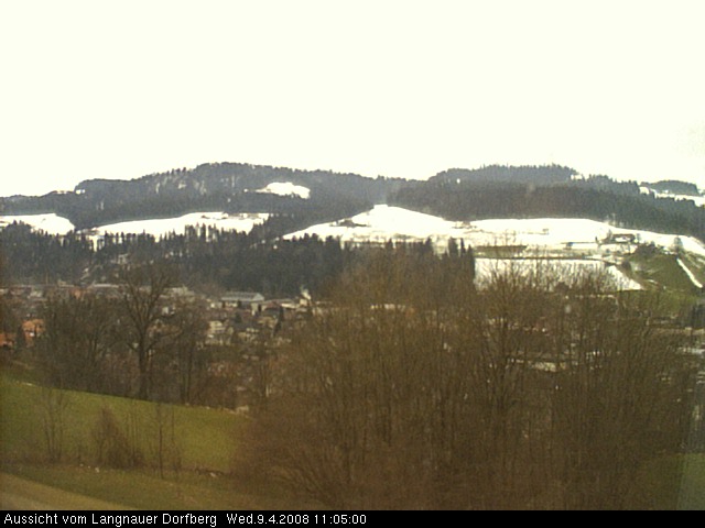 Webcam-Bild: Aussicht vom Dorfberg in Langnau 20080409-110500