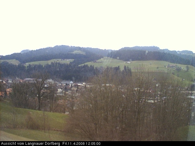 Webcam-Bild: Aussicht vom Dorfberg in Langnau 20080411-120500