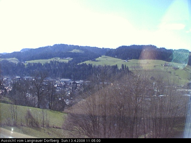 Webcam-Bild: Aussicht vom Dorfberg in Langnau 20080413-110500