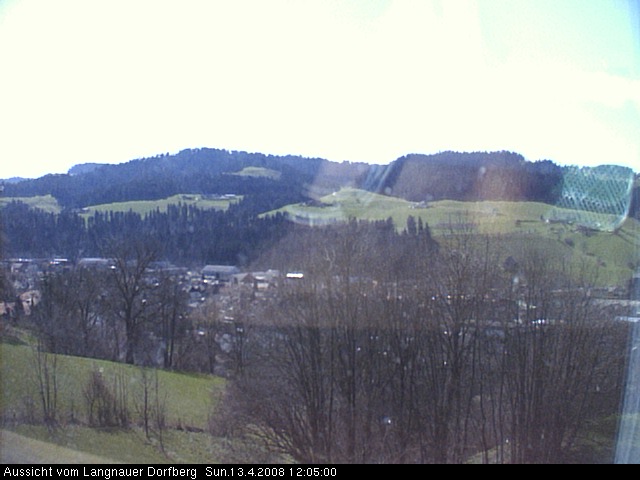 Webcam-Bild: Aussicht vom Dorfberg in Langnau 20080413-120500