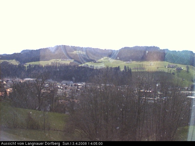 Webcam-Bild: Aussicht vom Dorfberg in Langnau 20080413-140500