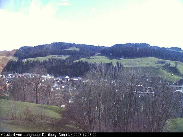 Webcam-Bild: Aussicht vom Dorfberg in Langnau 20080413-170500