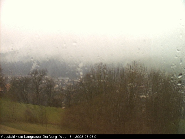 Webcam-Bild: Aussicht vom Dorfberg in Langnau 20080416-080500