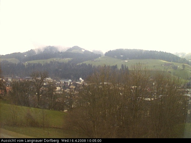 Webcam-Bild: Aussicht vom Dorfberg in Langnau 20080416-100500