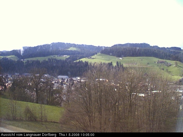 Webcam-Bild: Aussicht vom Dorfberg in Langnau 20080501-100500