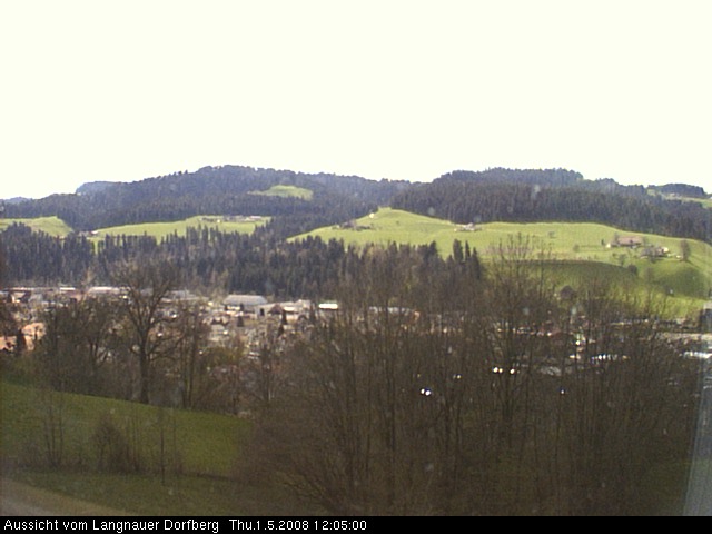Webcam-Bild: Aussicht vom Dorfberg in Langnau 20080501-120500