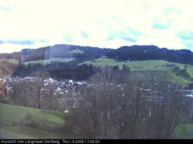 Webcam-Bild: Aussicht vom Dorfberg in Langnau 20080501-170500
