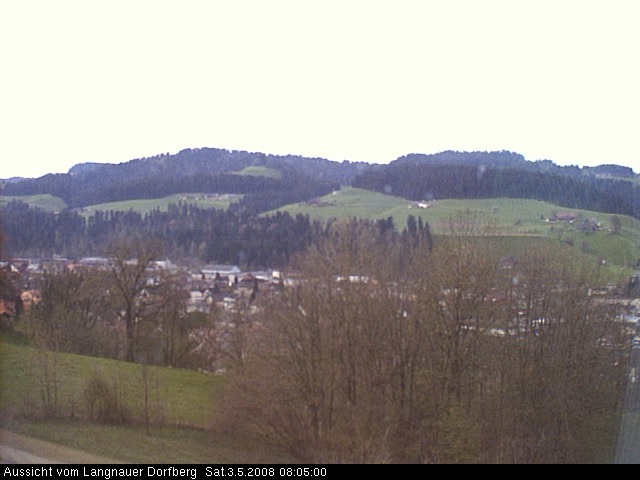 Webcam-Bild: Aussicht vom Dorfberg in Langnau 20080503-080500