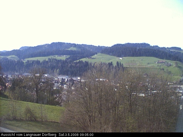Webcam-Bild: Aussicht vom Dorfberg in Langnau 20080503-090500