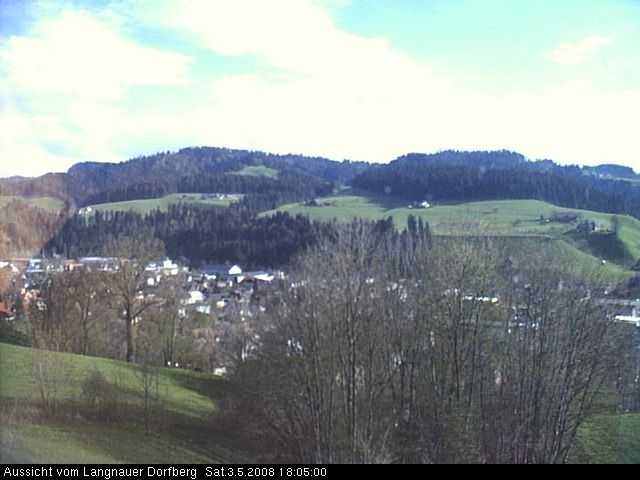Webcam-Bild: Aussicht vom Dorfberg in Langnau 20080503-180500