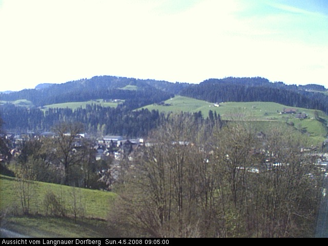 Webcam-Bild: Aussicht vom Dorfberg in Langnau 20080504-090500