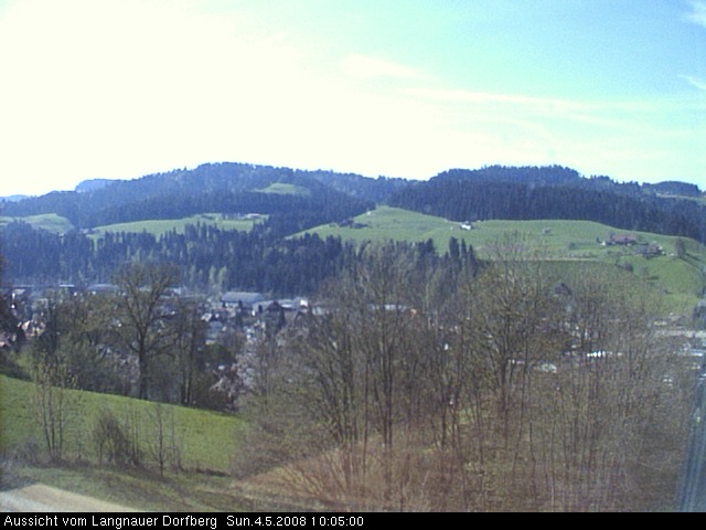 Webcam-Bild: Aussicht vom Dorfberg in Langnau 20080504-100500