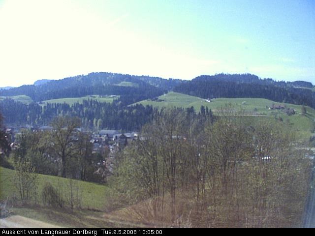 Webcam-Bild: Aussicht vom Dorfberg in Langnau 20080506-100500