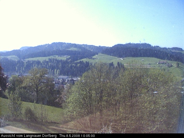 Webcam-Bild: Aussicht vom Dorfberg in Langnau 20080508-100500