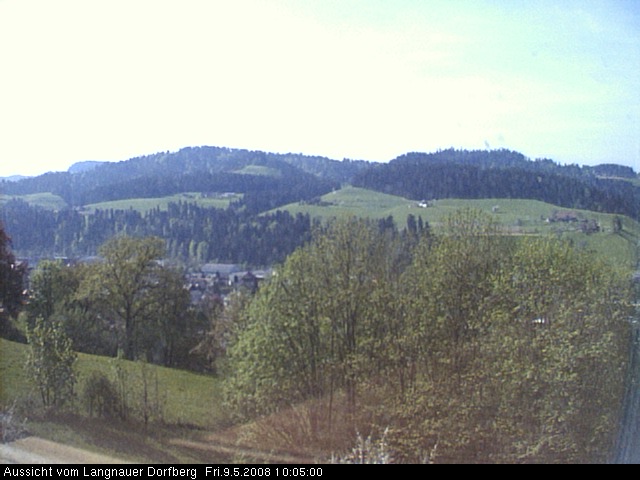 Webcam-Bild: Aussicht vom Dorfberg in Langnau 20080509-100500