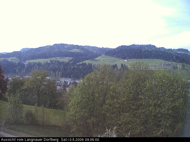 Webcam-Bild: Aussicht vom Dorfberg in Langnau 20080510-090500