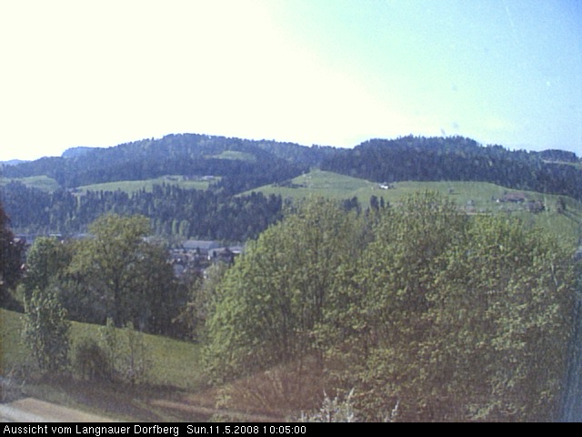 Webcam-Bild: Aussicht vom Dorfberg in Langnau 20080511-100500
