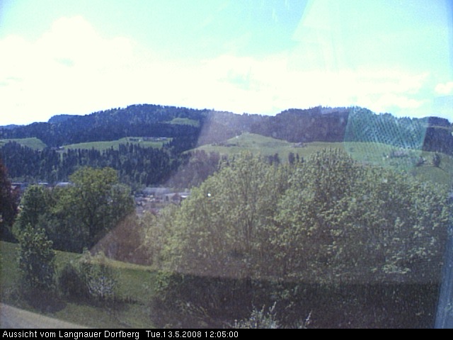 Webcam-Bild: Aussicht vom Dorfberg in Langnau 20080513-120500
