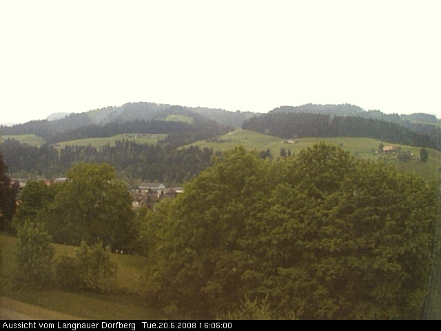 Webcam-Bild: Aussicht vom Dorfberg in Langnau 20080520-160500
