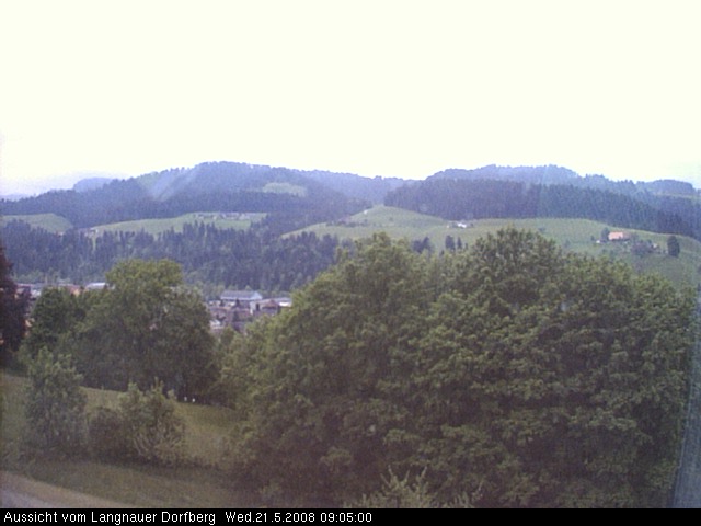 Webcam-Bild: Aussicht vom Dorfberg in Langnau 20080521-090500
