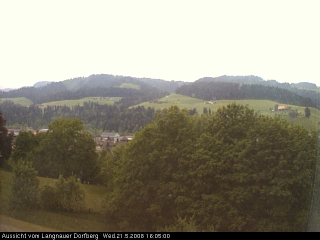 Webcam-Bild: Aussicht vom Dorfberg in Langnau 20080521-160500
