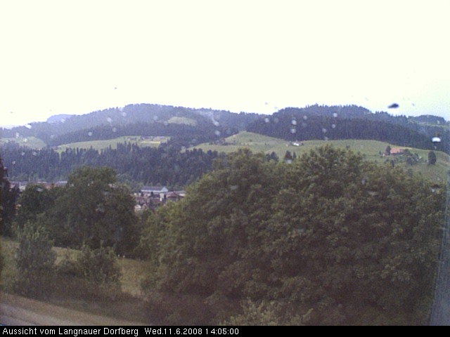 Webcam-Bild: Aussicht vom Dorfberg in Langnau 20080611-140500