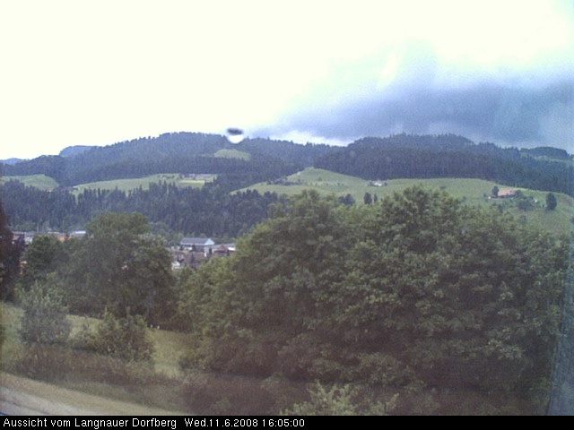 Webcam-Bild: Aussicht vom Dorfberg in Langnau 20080611-160500
