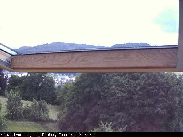 Webcam-Bild: Aussicht vom Dorfberg in Langnau 20080612-150500