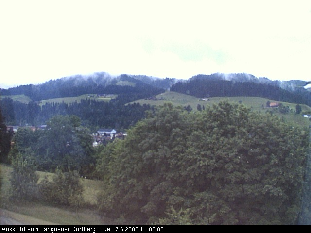 Webcam-Bild: Aussicht vom Dorfberg in Langnau 20080617-110500