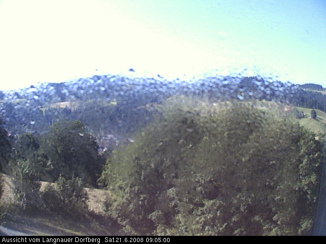 Webcam-Bild: Aussicht vom Dorfberg in Langnau 20080621-090500