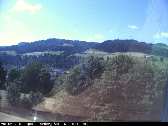 Webcam-Bild: Aussicht vom Dorfberg in Langnau 20080621-110500