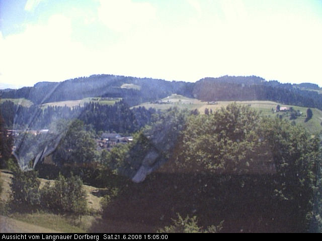 Webcam-Bild: Aussicht vom Dorfberg in Langnau 20080621-150500