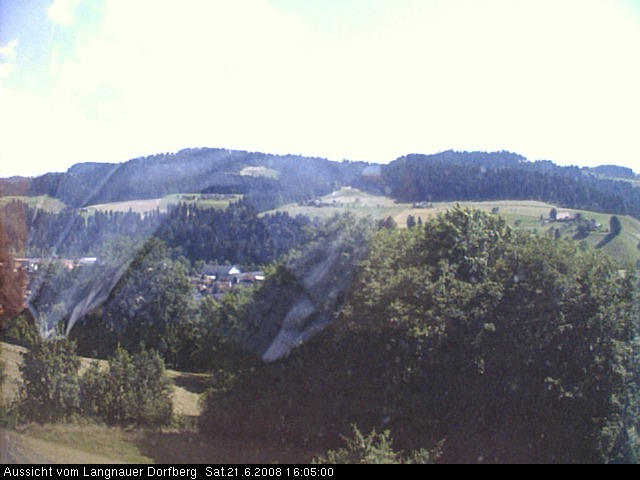 Webcam-Bild: Aussicht vom Dorfberg in Langnau 20080621-160500