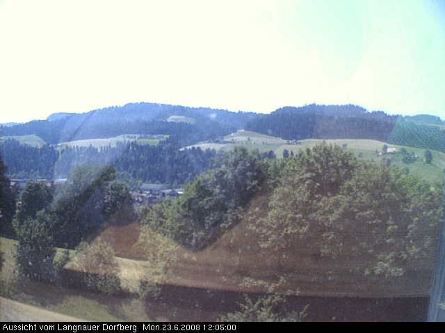 Webcam-Bild: Aussicht vom Dorfberg in Langnau 20080623-120500