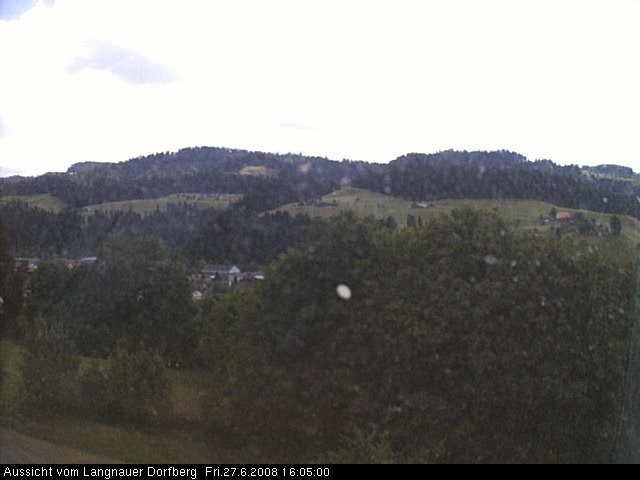 Webcam-Bild: Aussicht vom Dorfberg in Langnau 20080627-160500