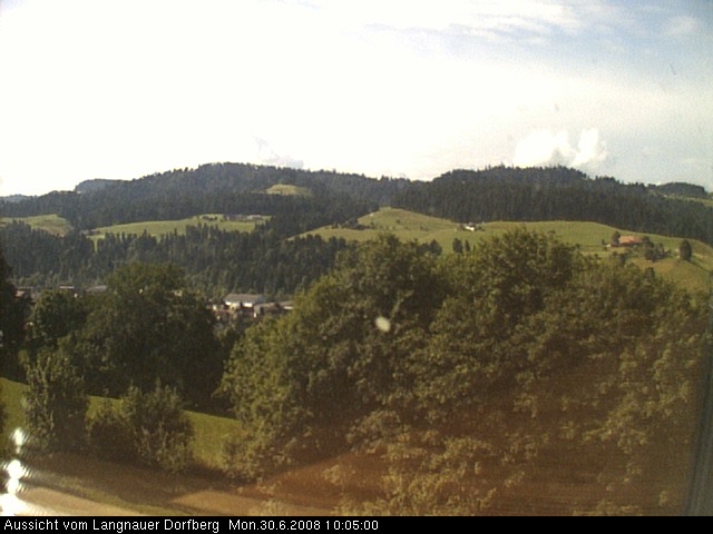Webcam-Bild: Aussicht vom Dorfberg in Langnau 20080630-100500