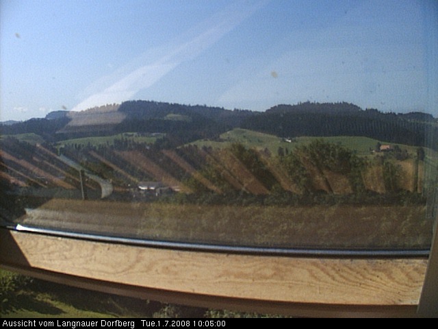 Webcam-Bild: Aussicht vom Dorfberg in Langnau 20080701-100500