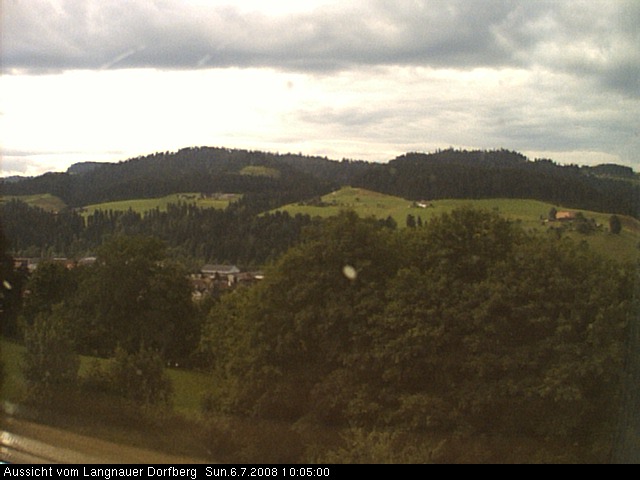 Webcam-Bild: Aussicht vom Dorfberg in Langnau 20080706-100500