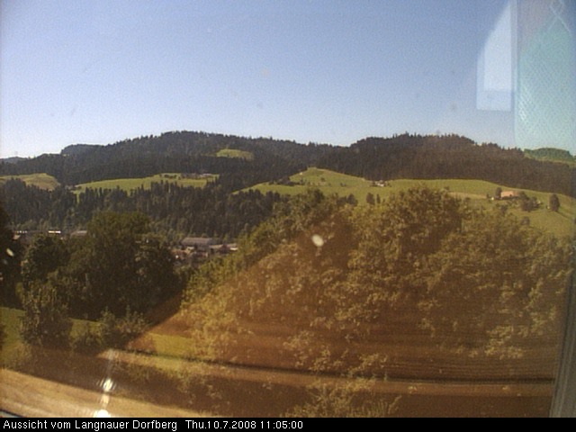 Webcam-Bild: Aussicht vom Dorfberg in Langnau 20080710-110500
