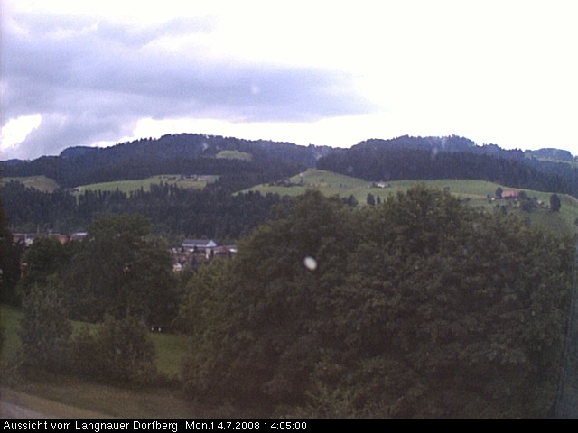 Webcam-Bild: Aussicht vom Dorfberg in Langnau 20080714-140500