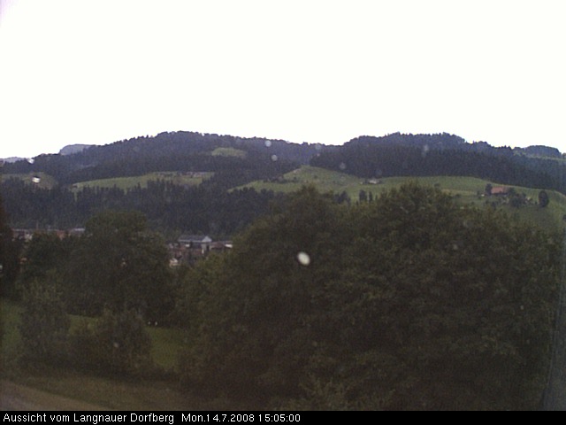 Webcam-Bild: Aussicht vom Dorfberg in Langnau 20080714-150500