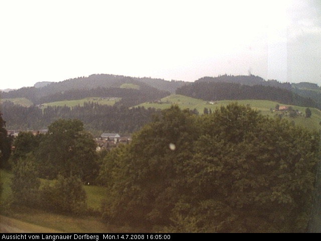 Webcam-Bild: Aussicht vom Dorfberg in Langnau 20080714-160500