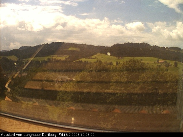 Webcam-Bild: Aussicht vom Dorfberg in Langnau 20080718-120500