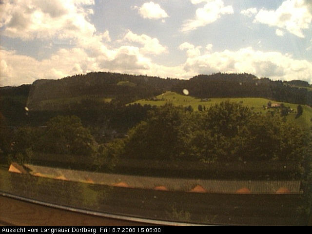 Webcam-Bild: Aussicht vom Dorfberg in Langnau 20080718-150500