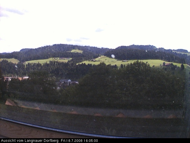 Webcam-Bild: Aussicht vom Dorfberg in Langnau 20080718-160500