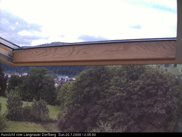 Webcam-Bild: Aussicht vom Dorfberg in Langnau 20080720-120500