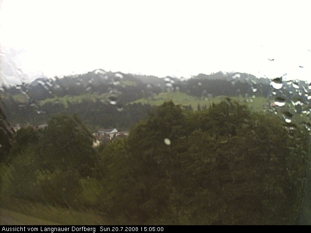 Webcam-Bild: Aussicht vom Dorfberg in Langnau 20080720-150500