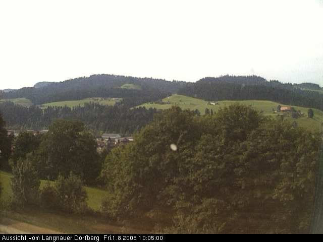 Webcam-Bild: Aussicht vom Dorfberg in Langnau 20080801-100500
